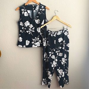 DRESS BARN Floral Two piece Set